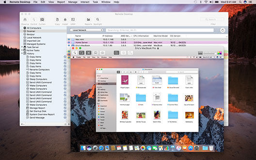 Remote desktop from pc to mac